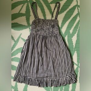 Abercrombie & Fitch Blue and White Checkered Dress